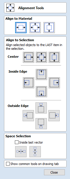 Alignment Tools Form